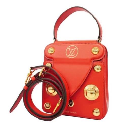 Louis Vuitton Vintage Pre-owned Tyg louis-vuitton-vskor Orange, Dam