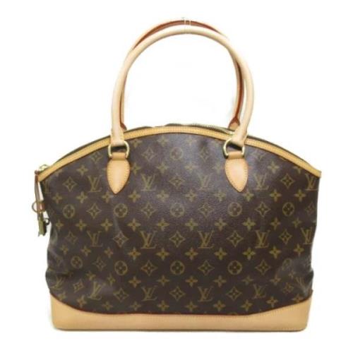 Louis Vuitton Vintage Pre-owned Canvas handvskor Brown, Dam