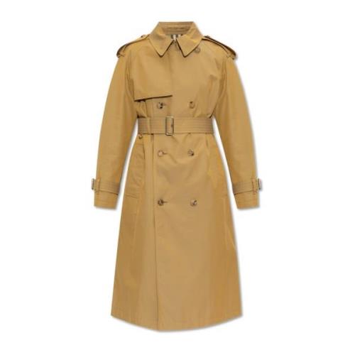 Burberry Bomull trenchcoat Beige, Dam