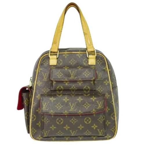 Louis Vuitton Vintage Pre-owned Canvas louis-vuitton-vskor Brown, Dam