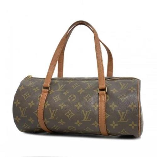 Louis Vuitton Vintage Pre-owned Tyg handvskor Brown, Dam