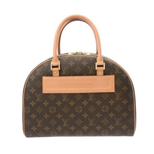 Louis Vuitton Vintage Pre-owned Canvas handvskor Brown, Dam