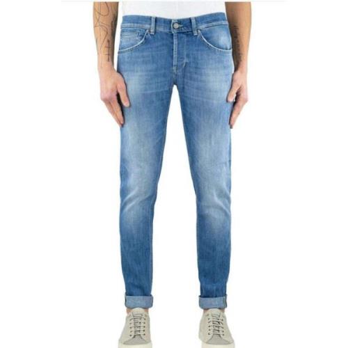 Dondup Klassiska Denim Jeans för vardagsbruk Blue, Herr