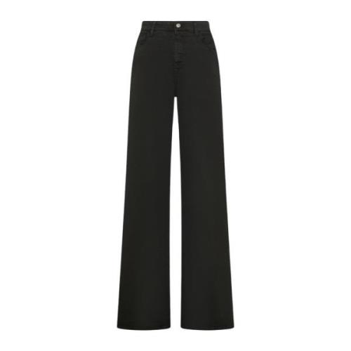 Cycle Bred Ben Flare Jeans Black, Dam