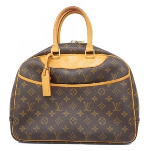 Louis Vuitton Vintage Pre-owned Tyg handvskor Brown, Dam