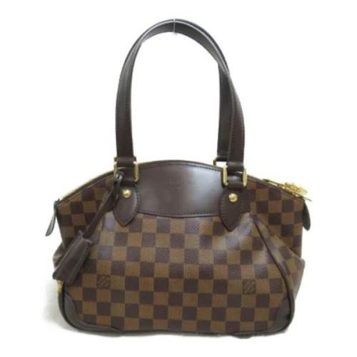 Louis Vuitton Vintage Pre-owned Canvas louis-vuitton-vskor Brown, Dam