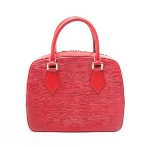 Louis Vuitton Vintage Pre-owned Laeder handvskor Red, Dam