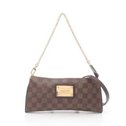 Louis Vuitton Vintage Pre-owned Canvas handvskor Brown, Dam