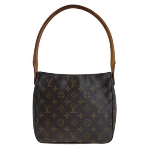 Louis Vuitton Vintage Pre-owned Canvas handvskor Brown, Dam