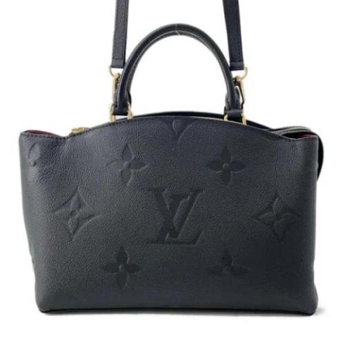 Louis Vuitton Vintage Pre-owned Tyg louis-vuitton-vskor Black, Dam