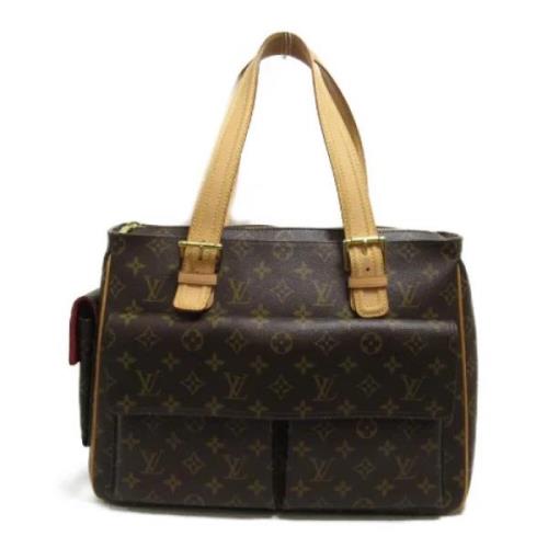 Louis Vuitton Vintage Pre-owned Canvas louis-vuitton-vskor Brown, Dam