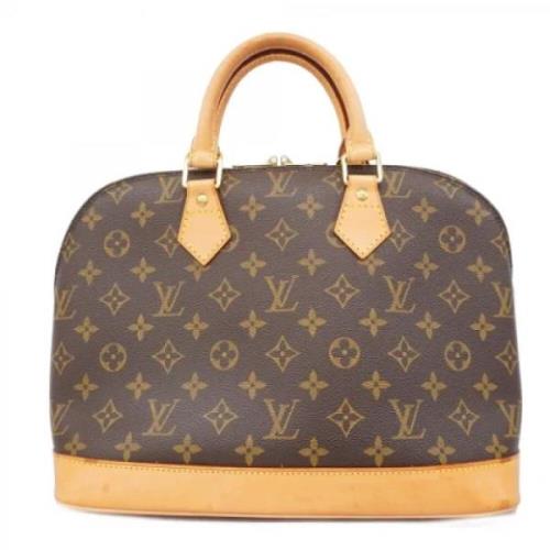 Louis Vuitton Vintage Pre-owned Tyg louis-vuitton-vskor Brown, Dam