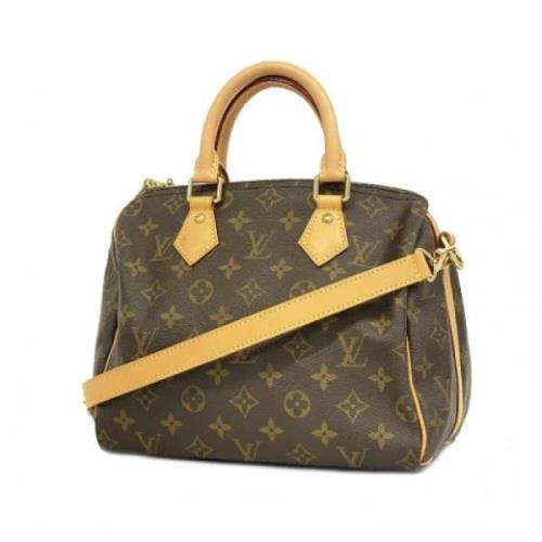 Louis Vuitton Vintage Pre-owned Tyg handvskor Brown, Dam