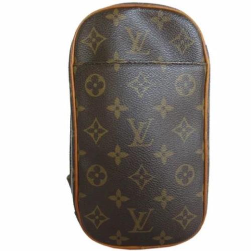 Louis Vuitton Vintage Pre-owned Tyg louis-vuitton-vskor Brown, Unisex