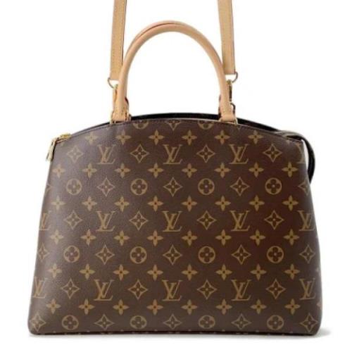 Louis Vuitton Vintage Pre-owned Tyg louis-vuitton-vskor Red, Dam