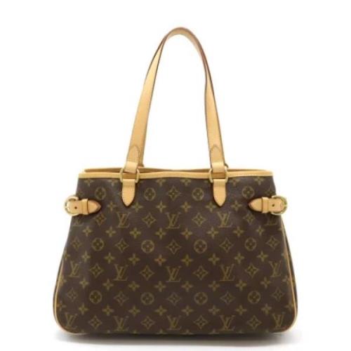 Louis Vuitton Vintage Pre-owned Tyg louis-vuitton-vskor Brown, Dam