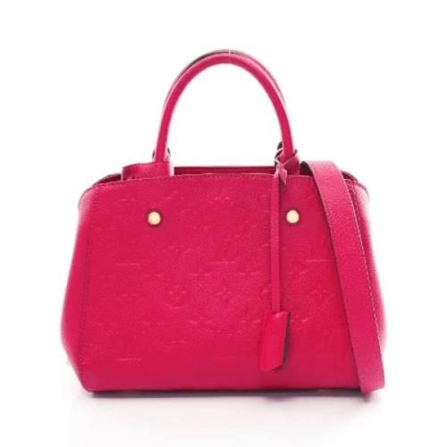 Louis Vuitton Vintage Pre-owned Laeder louis-vuitton-vskor Red, Dam