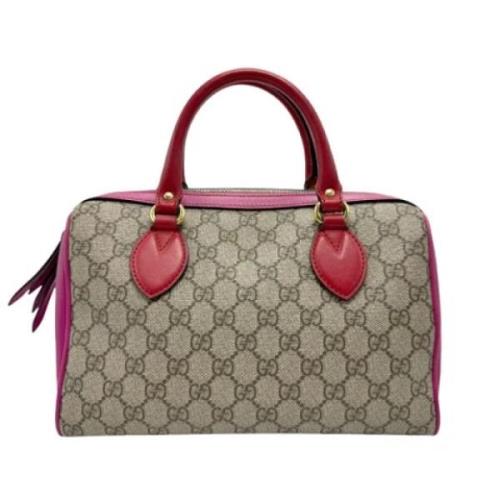 Gucci Vintage Pre-owned Tyg axelremsvskor Pink, Dam