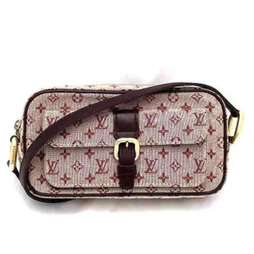 Louis Vuitton Vintage Pre-owned Canvas crossbodyvskor Pink, Dam