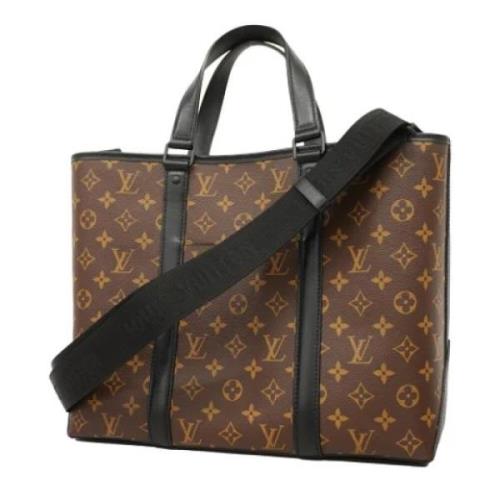 Louis Vuitton Vintage Pre-owned Tyg louis-vuitton-vskor Brown, Dam