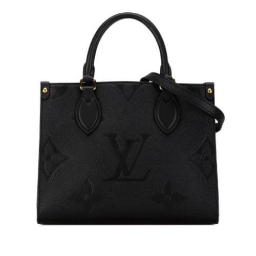 Louis Vuitton Vintage Pre-owned Laeder handvskor Black, Dam