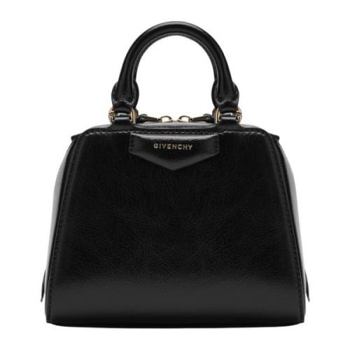 Givenchy Mini Antigona Cube Axelväska Black, Dam