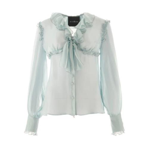 John Richmond Blus med volanger Blue, Dam