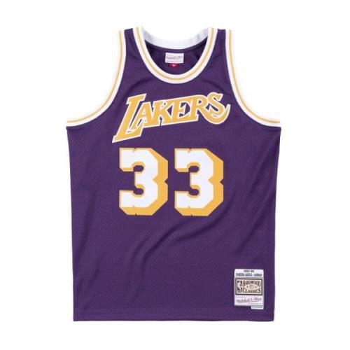 Mitchell & Ness Lakers Swingman Tröja 1983-84 Abdul-Jabbar Purple, Her...