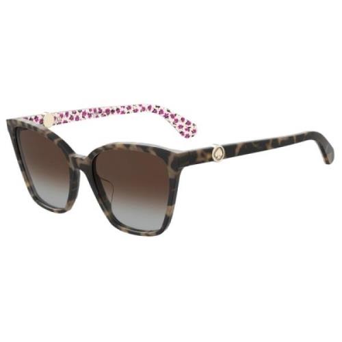 Kate Spade Brun Acetat Dam Solglasögon Brown, Dam