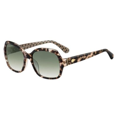 Kate Spade Brun Acetat Solglasögon för Kvinnor Multicolor, Dam