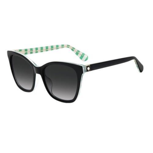 Kate Spade Svart Acetat Dam Solglasögon Black, Dam