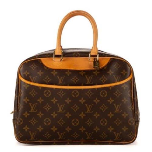 Louis Vuitton Vintage Pre-owned Canvas resvskor Brown, Dam