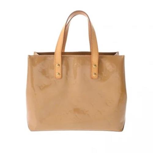 Louis Vuitton Vintage Pre-owned Tyg handvskor Beige, Dam