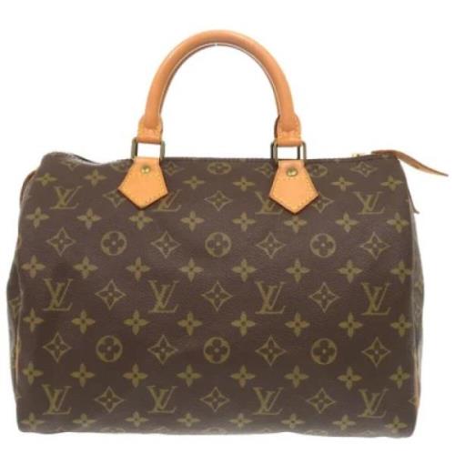 Louis Vuitton Vintage Pre-owned Tyg louis-vuitton-vskor Brown, Dam