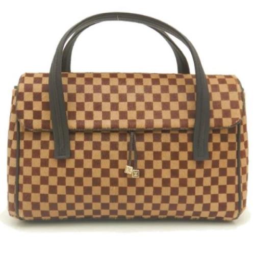 Louis Vuitton Vintage Pre-owned Laeder handvskor Brown, Dam