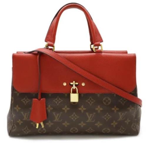 Louis Vuitton Vintage Pre-owned Laeder handvskor Red, Dam