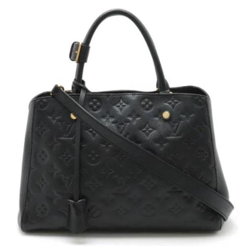 Louis Vuitton Vintage Pre-owned Laeder louis-vuitton-vskor Black, Dam