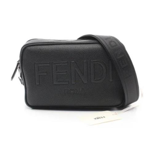 Fendi Vintage Pre-owned Laeder fendi-vskor Black, Dam