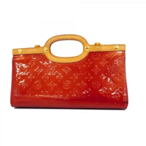 Louis Vuitton Vintage Pre-owned Tyg handvskor Red, Dam