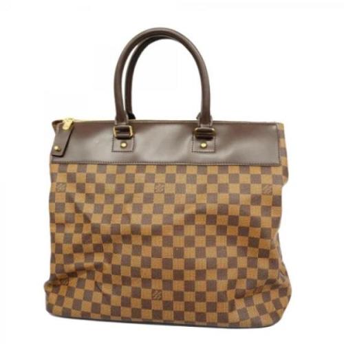 Louis Vuitton Vintage Pre-owned Tyg handvskor Brown, Dam