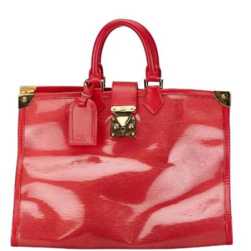 Louis Vuitton Vintage Pre-owned Canvas handvskor Red, Dam