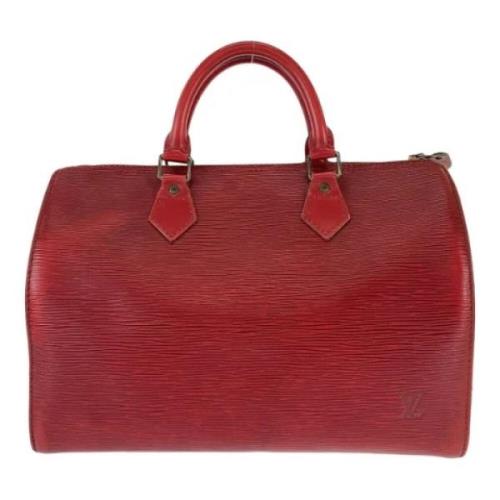 Louis Vuitton Vintage Pre-owned Laeder louis-vuitton-vskor Red, Dam