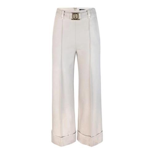 Liu Jo Vita Cropped Byxor Milano Stil White, Dam