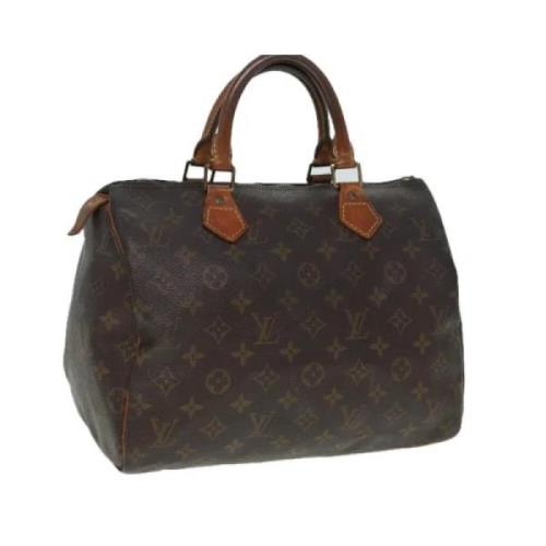 Louis Vuitton Vintage Pre-owned Canvas handvskor Brown, Dam