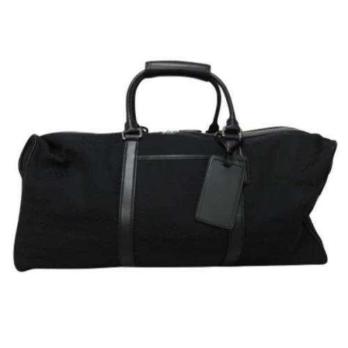 Coach Pre-owned Pre-owned Canvas handvskor Black, Dam