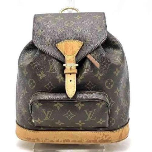 Louis Vuitton Vintage Pre-owned Canvas ryggsckar Brown, Dam