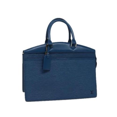 Louis Vuitton Vintage Pre-owned Laeder louis-vuitton-vskor Blue, Dam