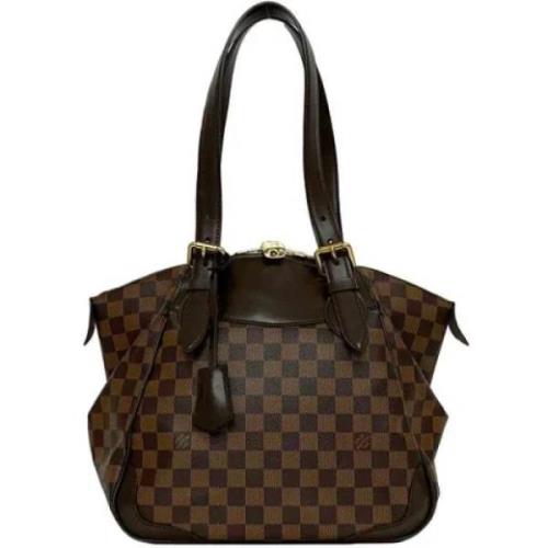 Louis Vuitton Vintage Pre-owned Canvas louis-vuitton-vskor Brown, Dam