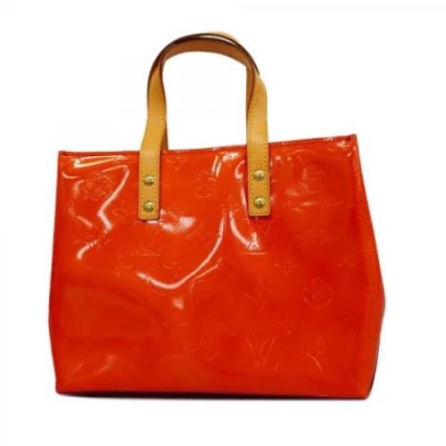 Louis Vuitton Vintage Pre-owned Tyg handvskor Orange, Dam