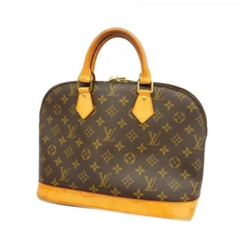 Louis Vuitton Vintage Pre-owned Tyg handvskor Brown, Dam